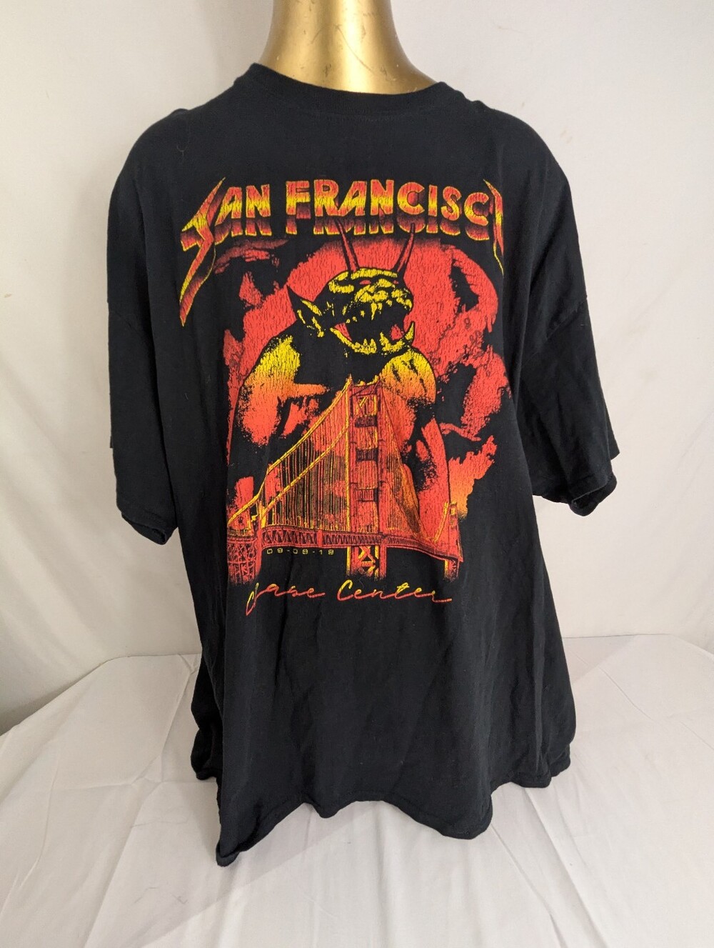 Metallica T Shirt 20th Anniversary S&M Concert San Francisco Chase Center 2XL